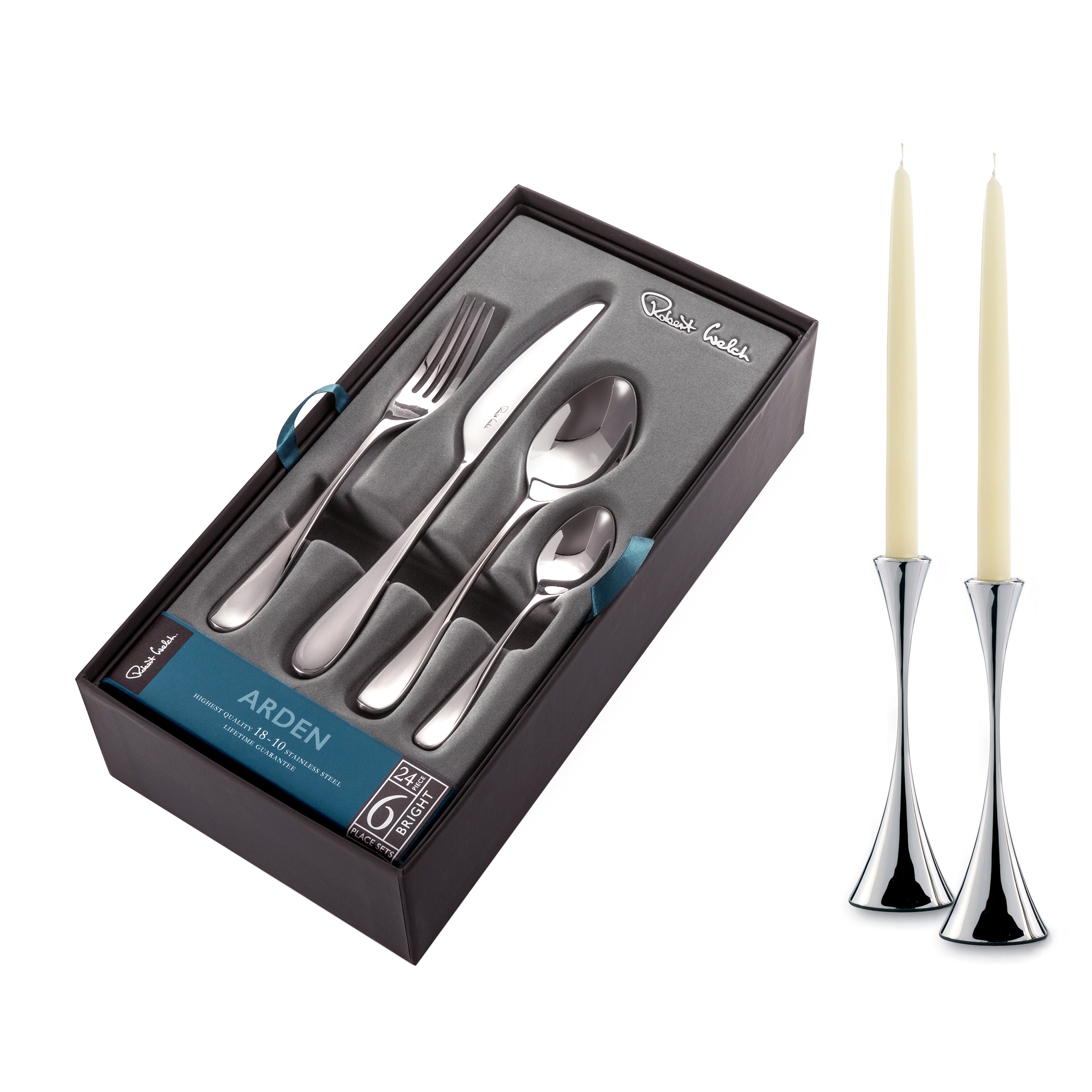 Lifetime Brands 261932 22 Piece Farberware Stainless Steel Cutlery Set