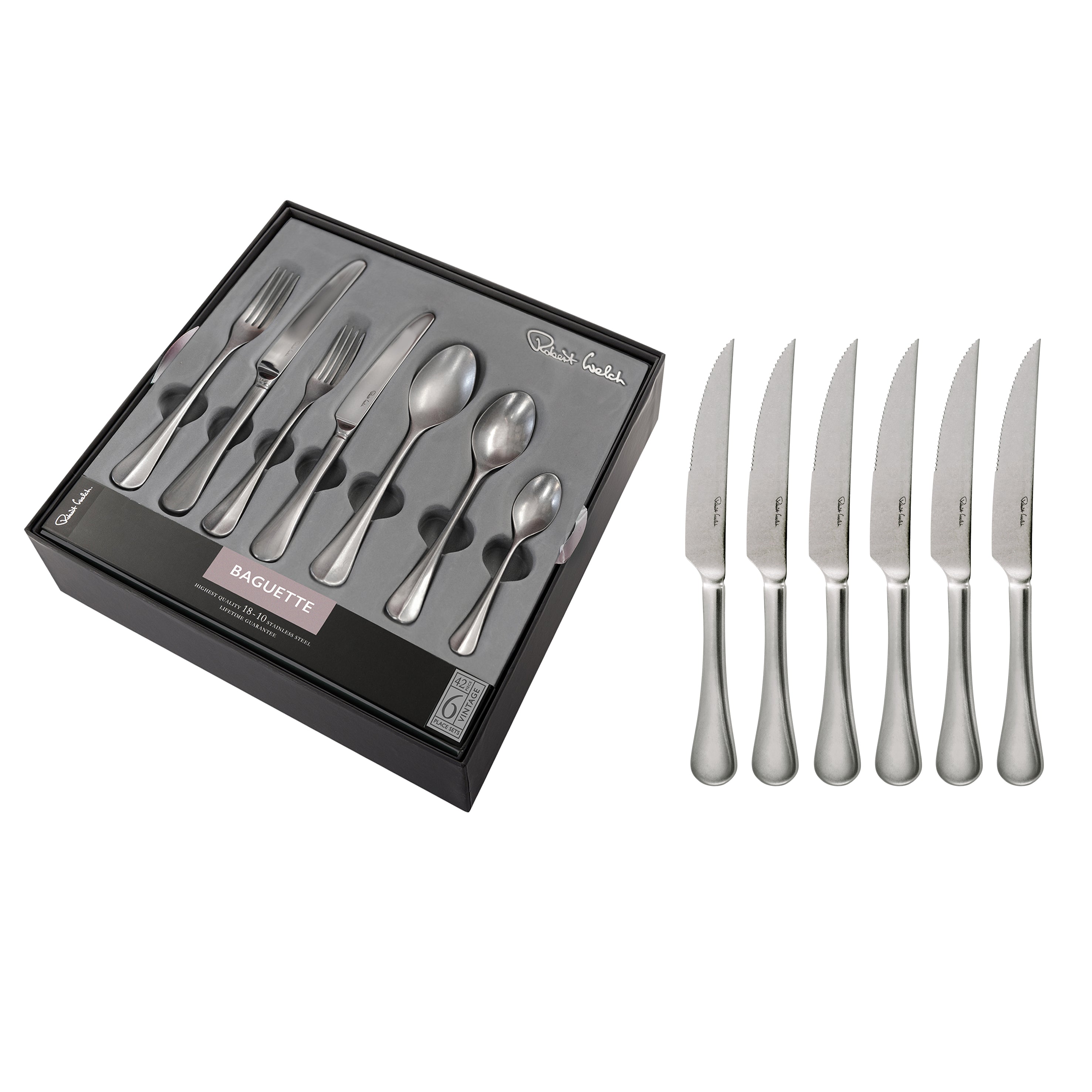 Vintage style sale cutlery sets