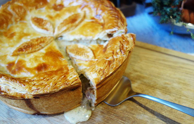 Chicken & Leek Pie