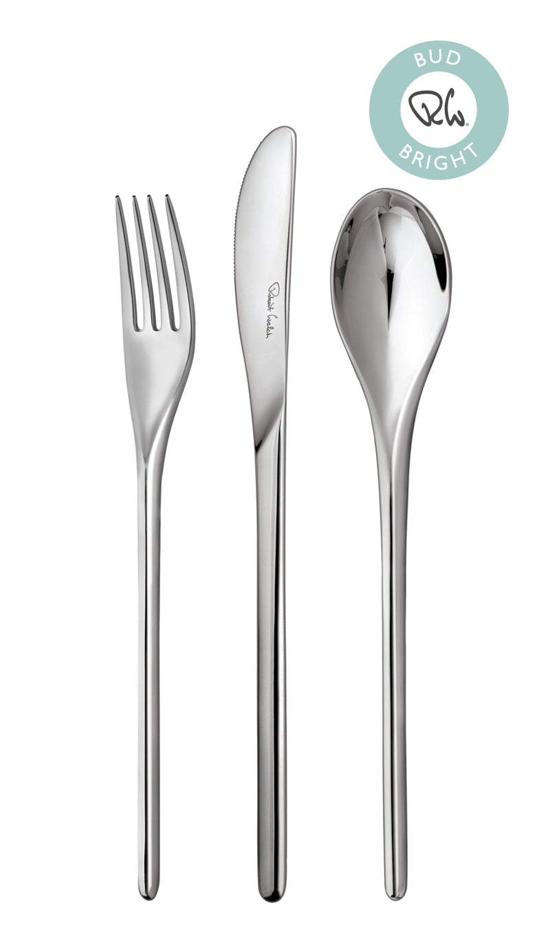 Bud Bright Cutlery Set | Mirror Polished | Robert Welch Designs Ltd