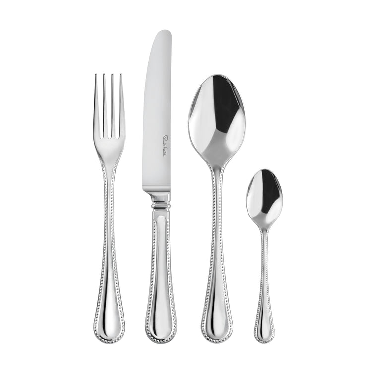 Armscote Bead Bright Cutlery Set, 24 Piece for 6 People