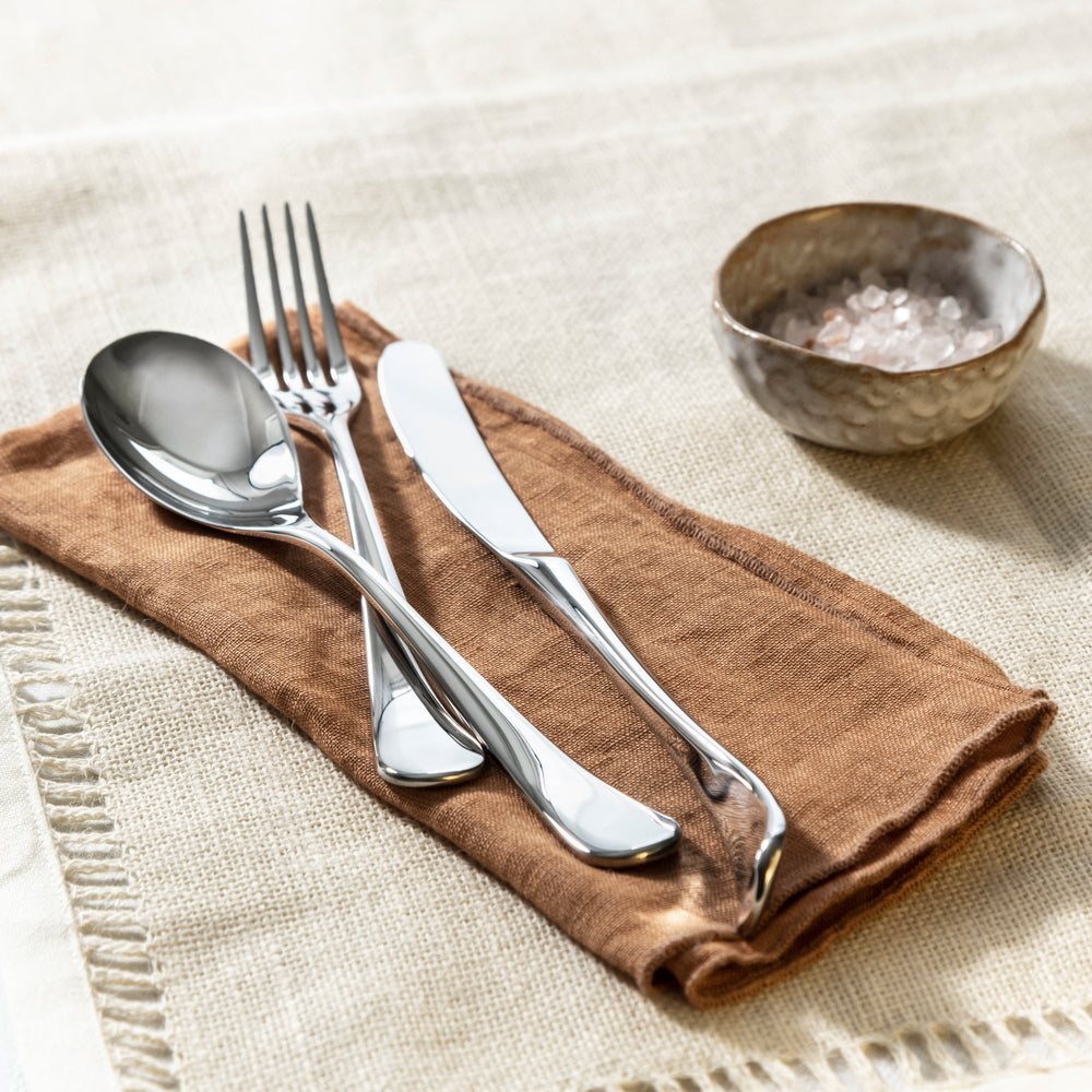 Ashbury Bright Cutlery Place Setting, 7 Piece