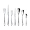 Kemble Texture Bright Cutlery Set, 56 Piece for 8 People