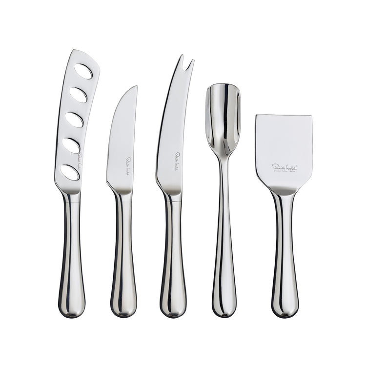 Radford Bright Gourmet Cheese Knife Set, 5 Piece