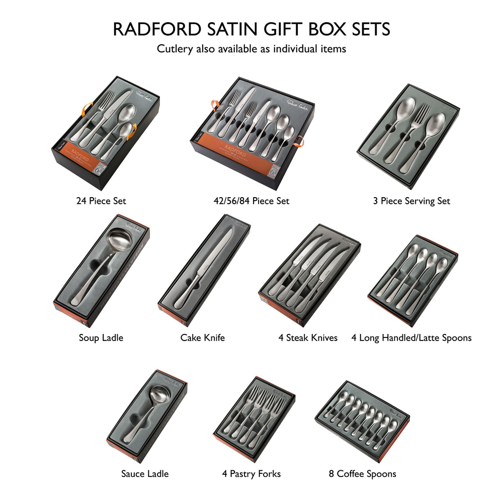 Radford Satin Large Serving Fork