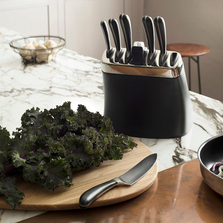 Signature Knife Block Set with Sharpener