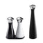 Signature Large Black Pepper Mill with Medium Signature Mills and Tray Set