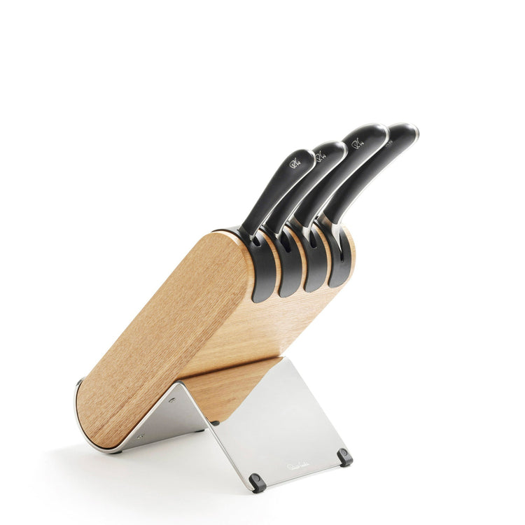 Signature Q Knife Block Set Ash