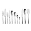 Warwick Bright Cutlery Set, 112 Piece for 12 People - Includes 28 Additional Pieces