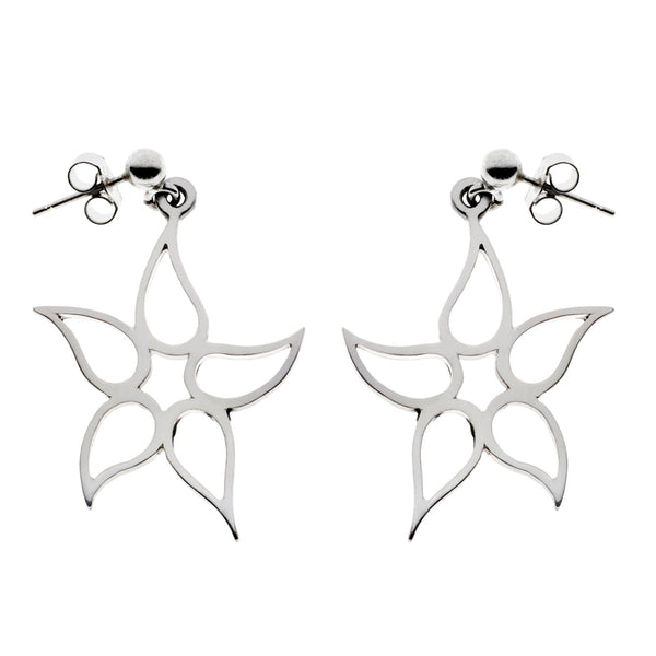 Starfish necklace deals and earring set