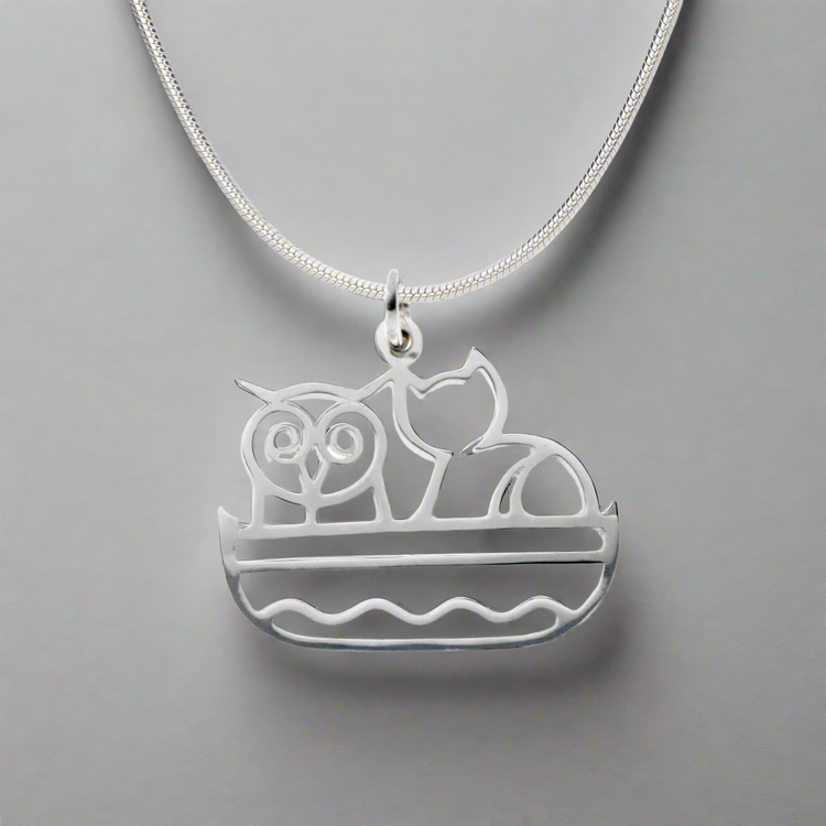 Owl & Pussycat Pendant