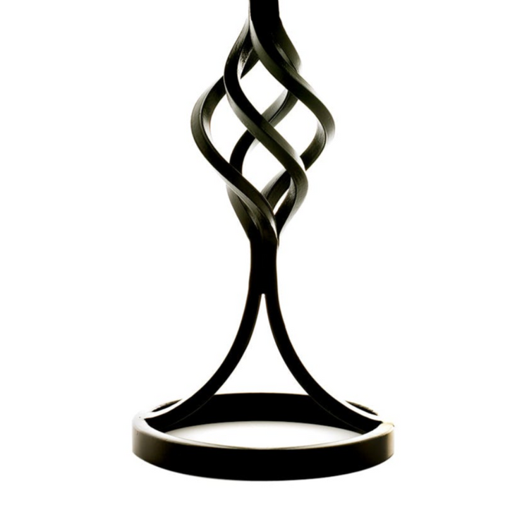 Dryad 4 Strand Candlestick Large Black