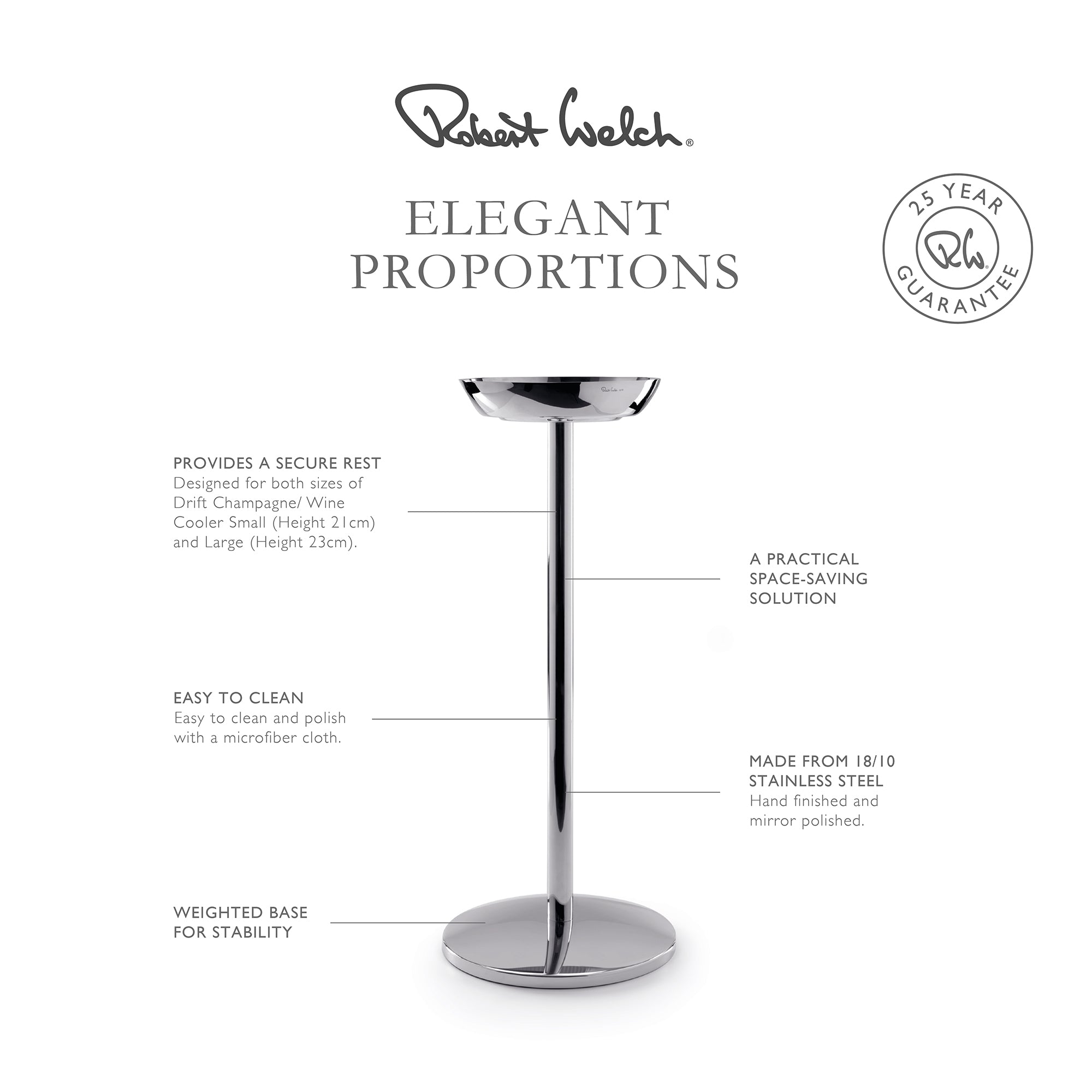 Drift Champagne Bucket Stand Barware Afternoon Tea