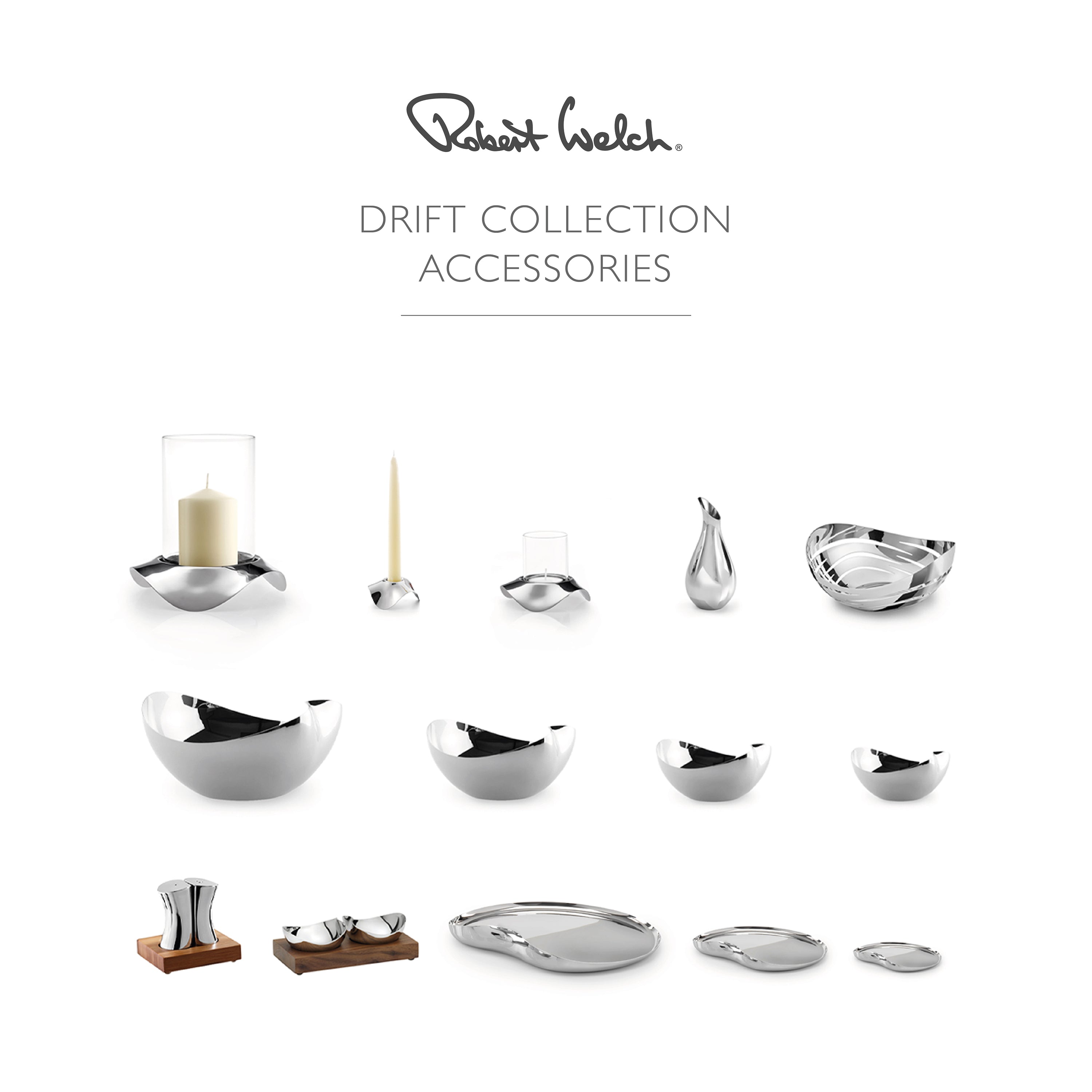 Drift Pinch Pot and Stand Set | Robert Welch Designs Ltd