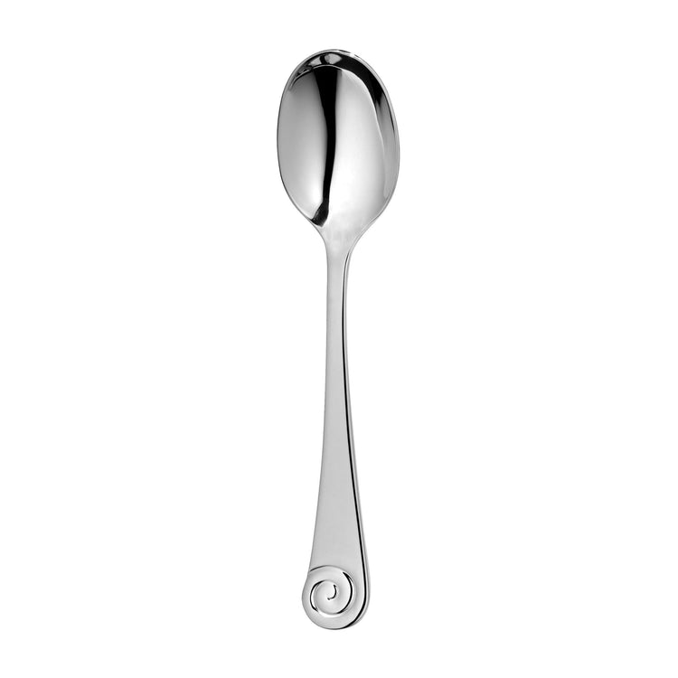 Ammonite Bright Dessert Spoon