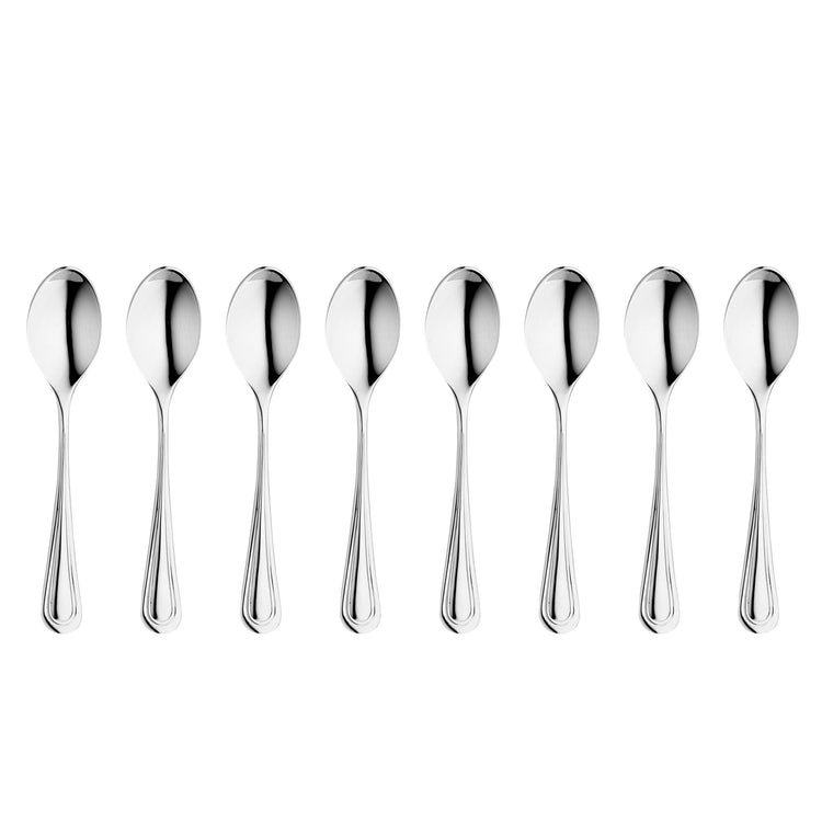 Aston Bright Coffee Spoon, Set of 8