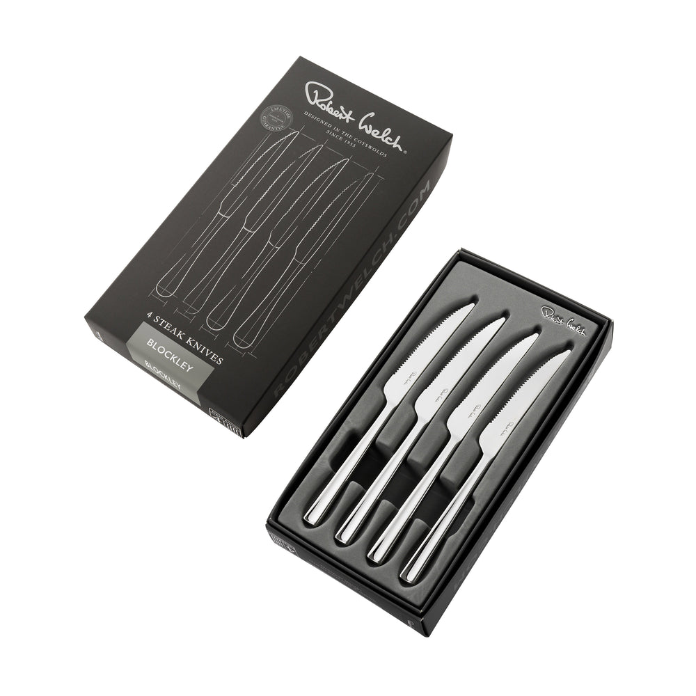 Blockley Bright Steak Knife, Set of 4