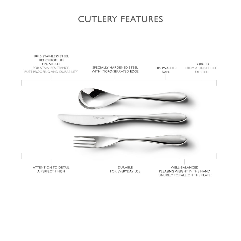 Bourton Bright Cutlery Place Setting, 7 Piece