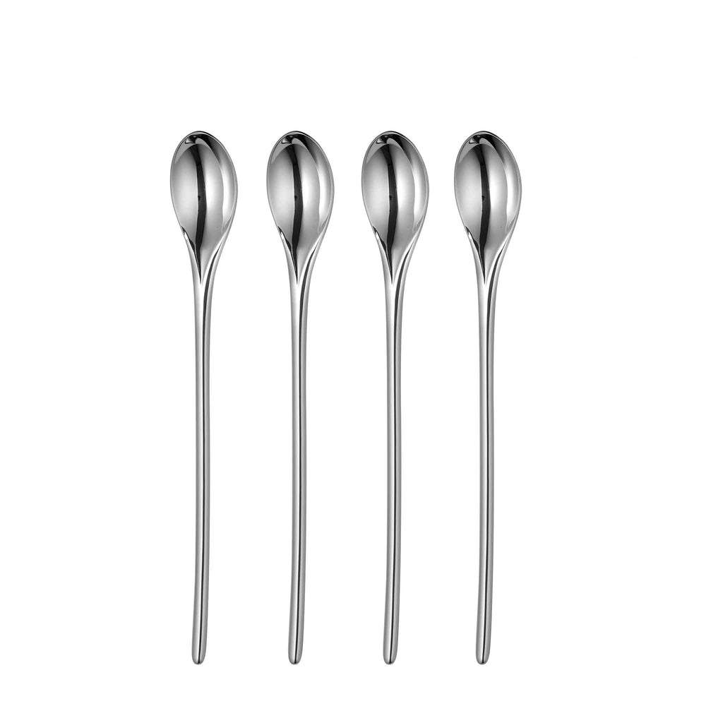 Bud Bright Long Handled (Latte) Spoon, Set of 4