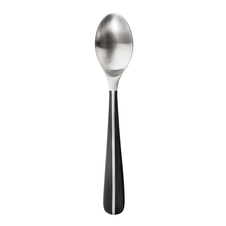 Contour Noir Satin Soup Spoon