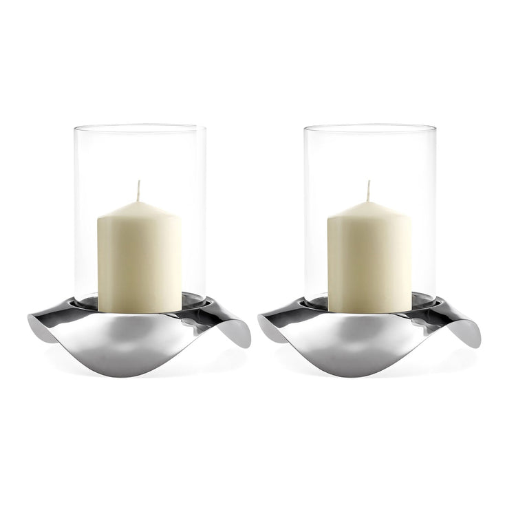 Drift Hurricane Lamp, Set of 2