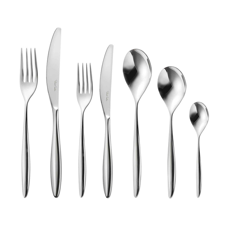 Hidcote Bright Cutlery Set, 84 Piece for 12 People