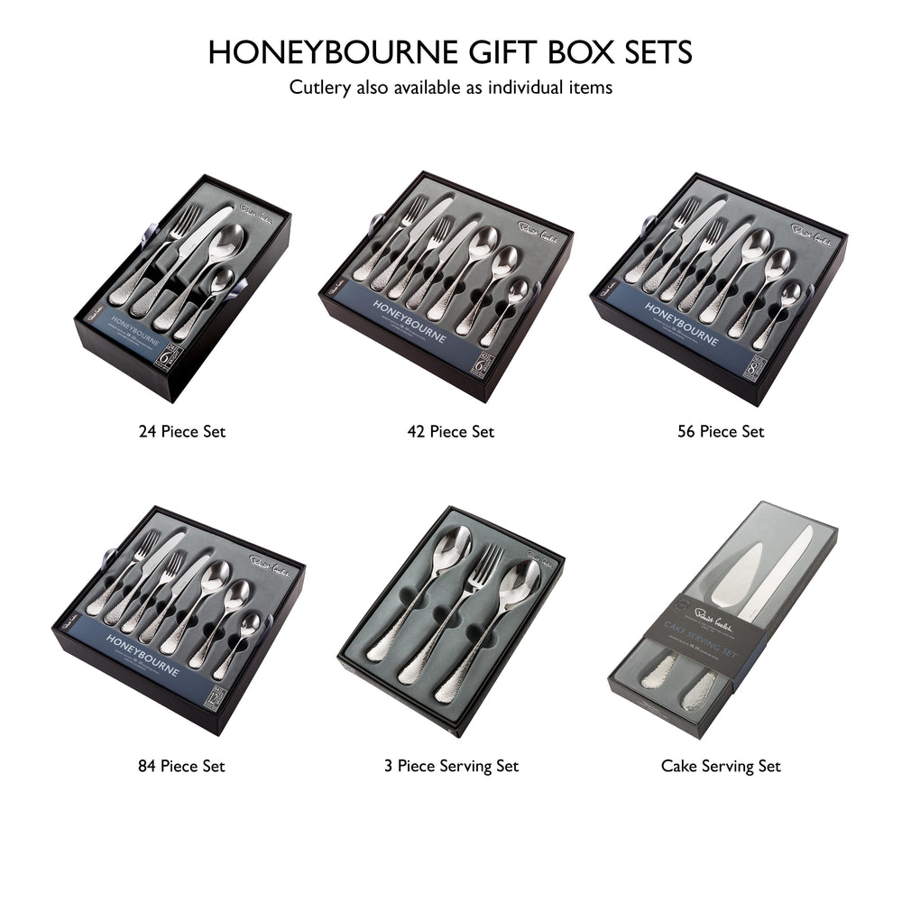 Honeybourne Bright Cutlery Place Setting, 7 Piece