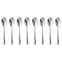 Kingham Bright Coffee Spoon, Set of 8