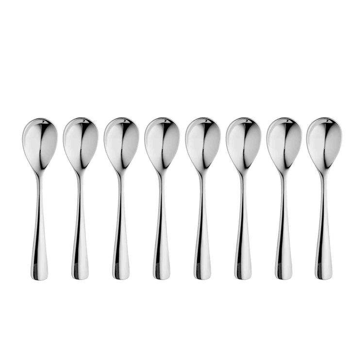 Malvern Bright Coffee Spoon, Set of 8