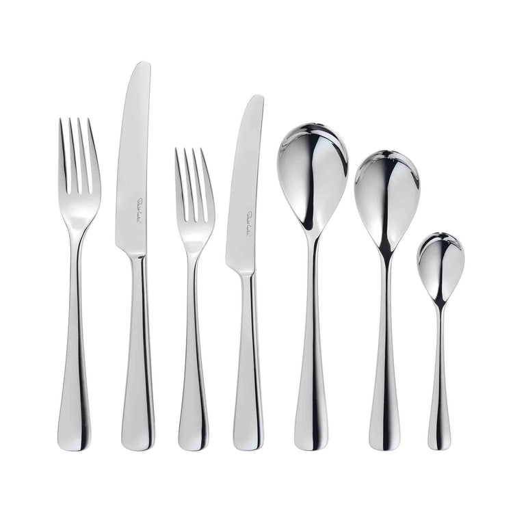 Malvern Bright Cutlery Set, 84 Piece for 12 People