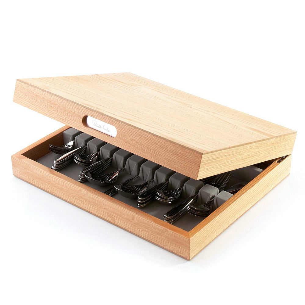 Oak Cutlery Canteen