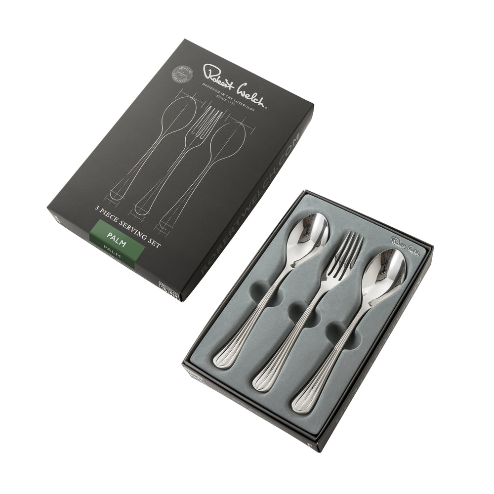 Palm Bright Serving Set, 3 Piece