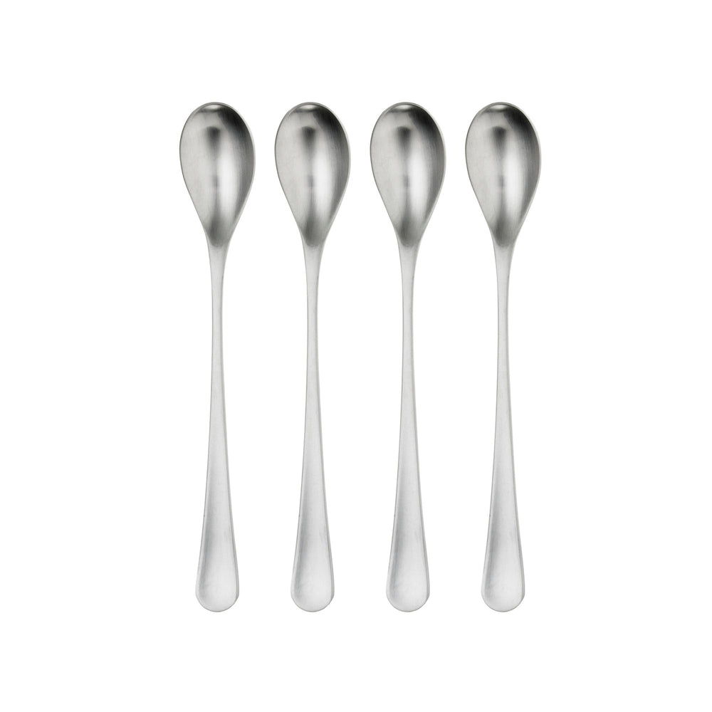 RW2 Satin Long Handled Spoon, Set of 4