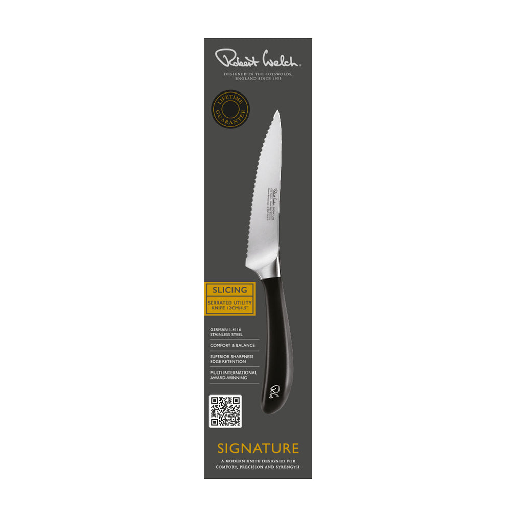 Signature Utility Knife 12cm (Serrated)