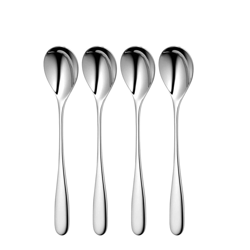 Stanton Bright Long Handled (Latte) Spoon, Set of 4