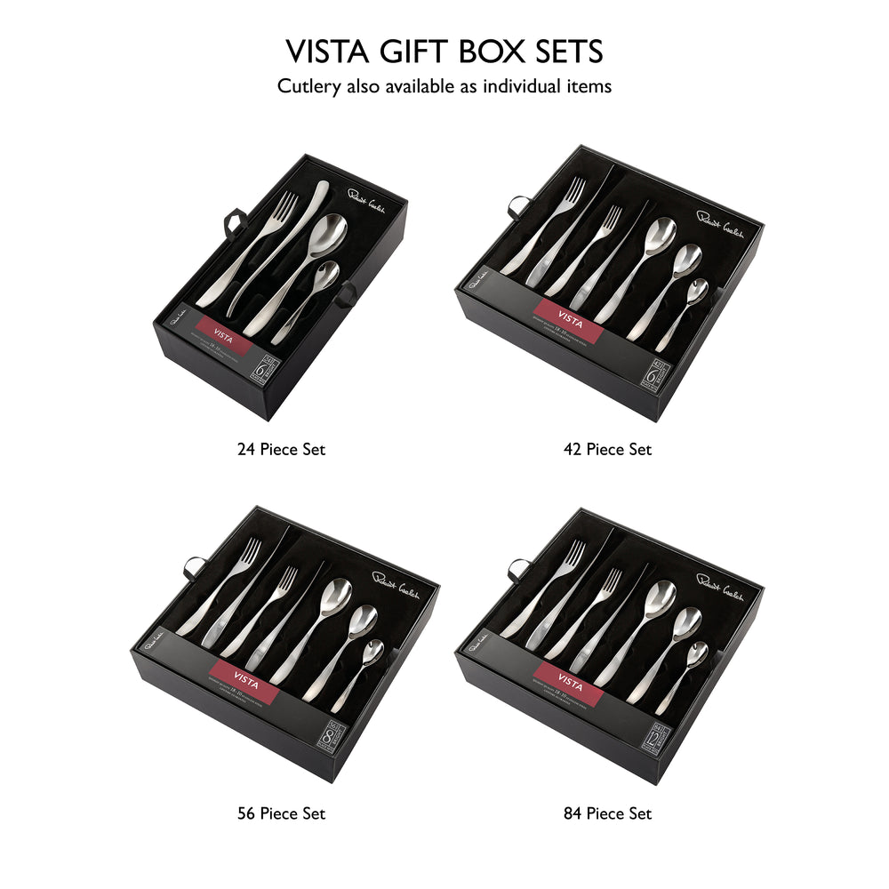 Vista Bright Cutlery Set, 24 Piece for 6 People