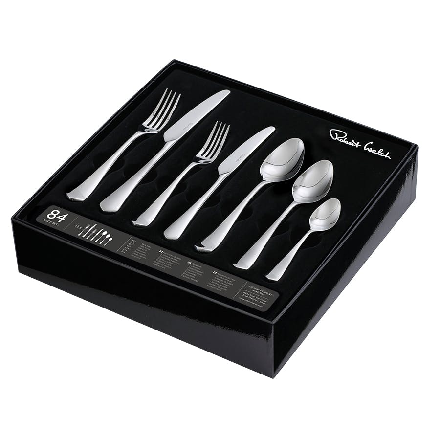 Westbury Bright Cutlery Set, 84 Piece