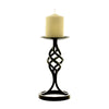 Dryad 4 Strand Candlestick Medium Black