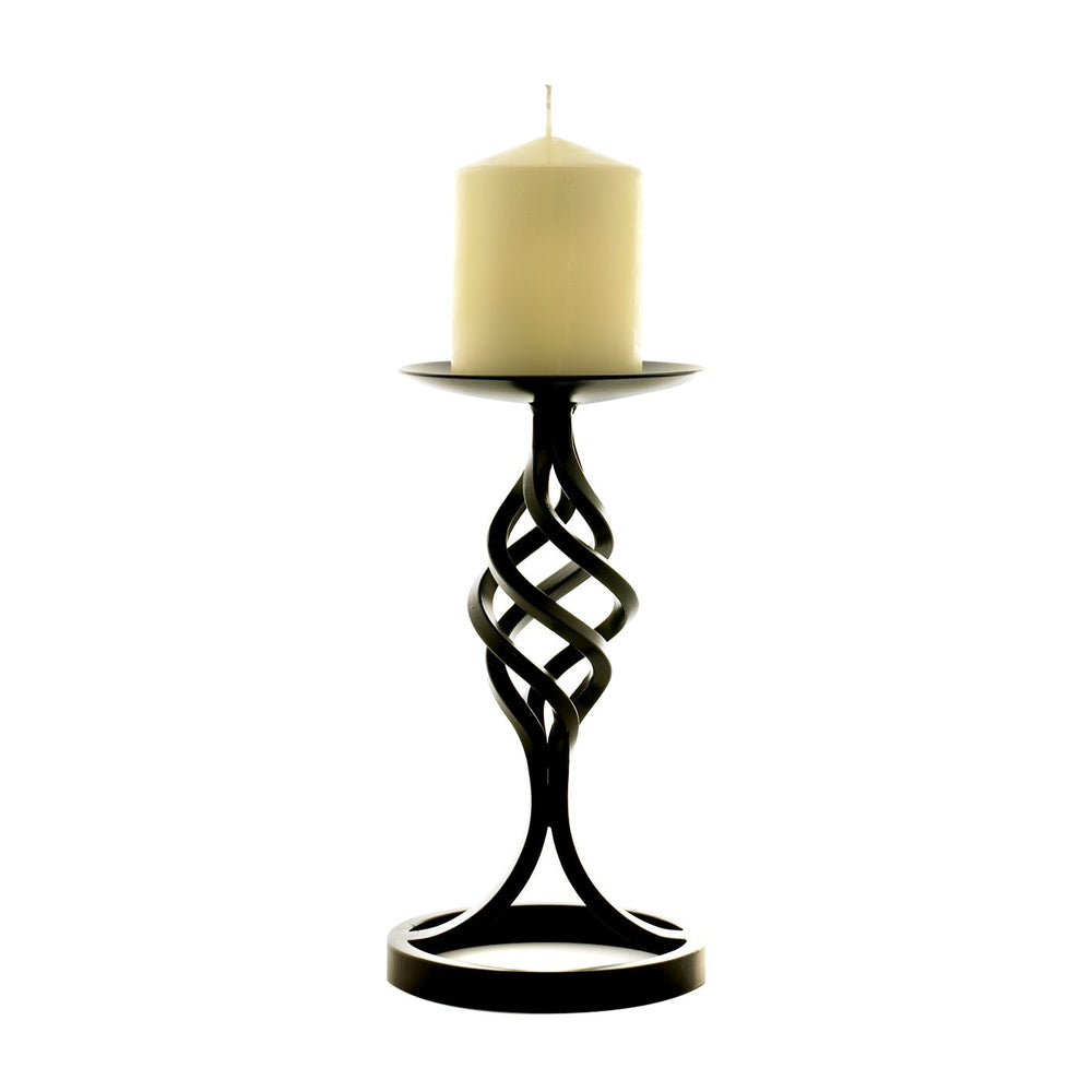 Dryad 4 Strand Candlestick Medium Black