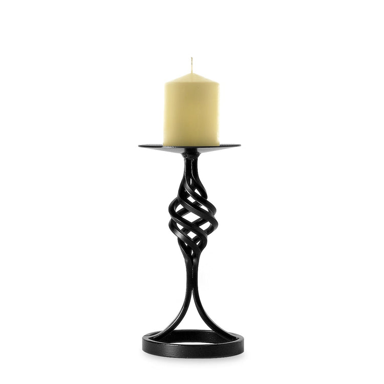 Dryad 4 Strand Candlestick Small Black