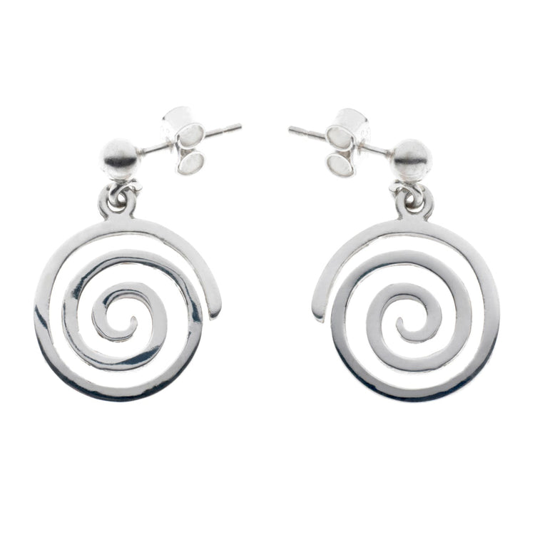 Spiral Drop Earrings