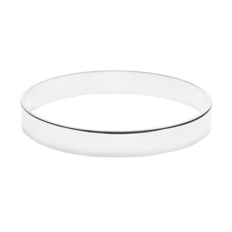 Silver Bangle Polished Large